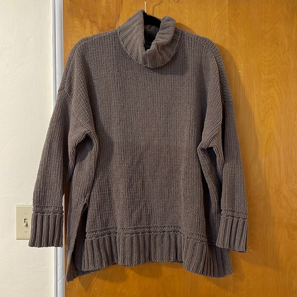 Oversized aerie chunky knit sweater